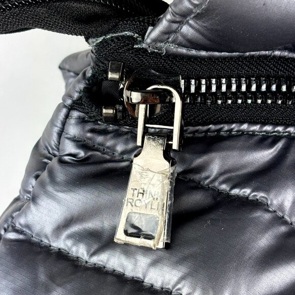 NWOT Think Royln Silver Puffy Quilted Shoulder Bag – Brand New, Never Used - Picture 4 of 10